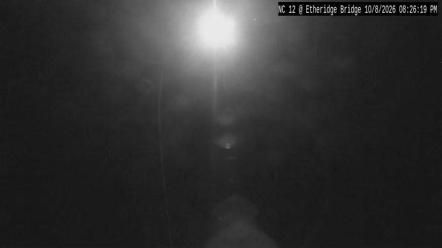 NCDOT camera on Highway 12 at the Etheridge Bridge on Pea Island, north of Rodanthe